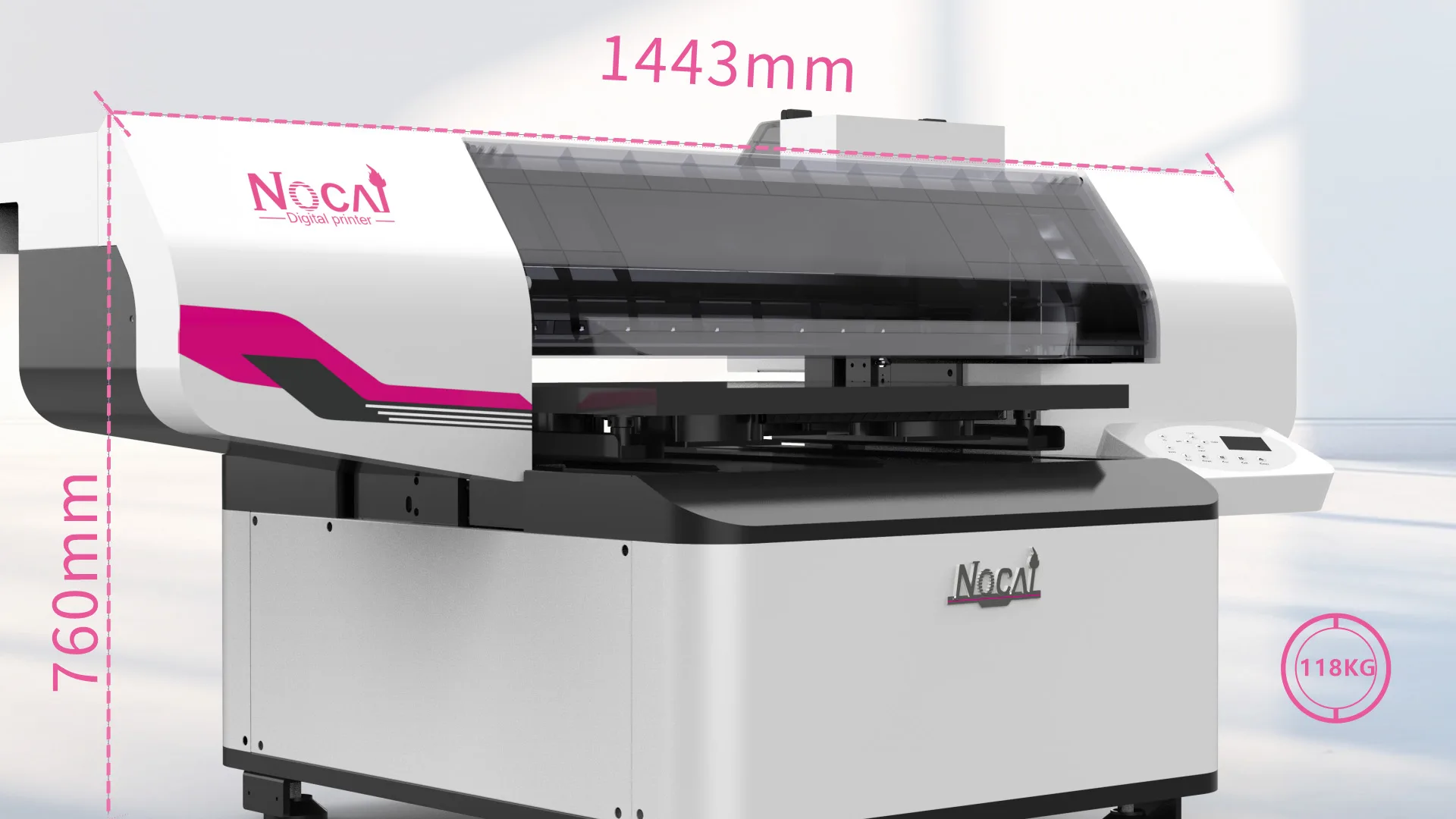 多機能小型デジタルインクジェットプリンター NC-UV0406-VI - ノーカイ